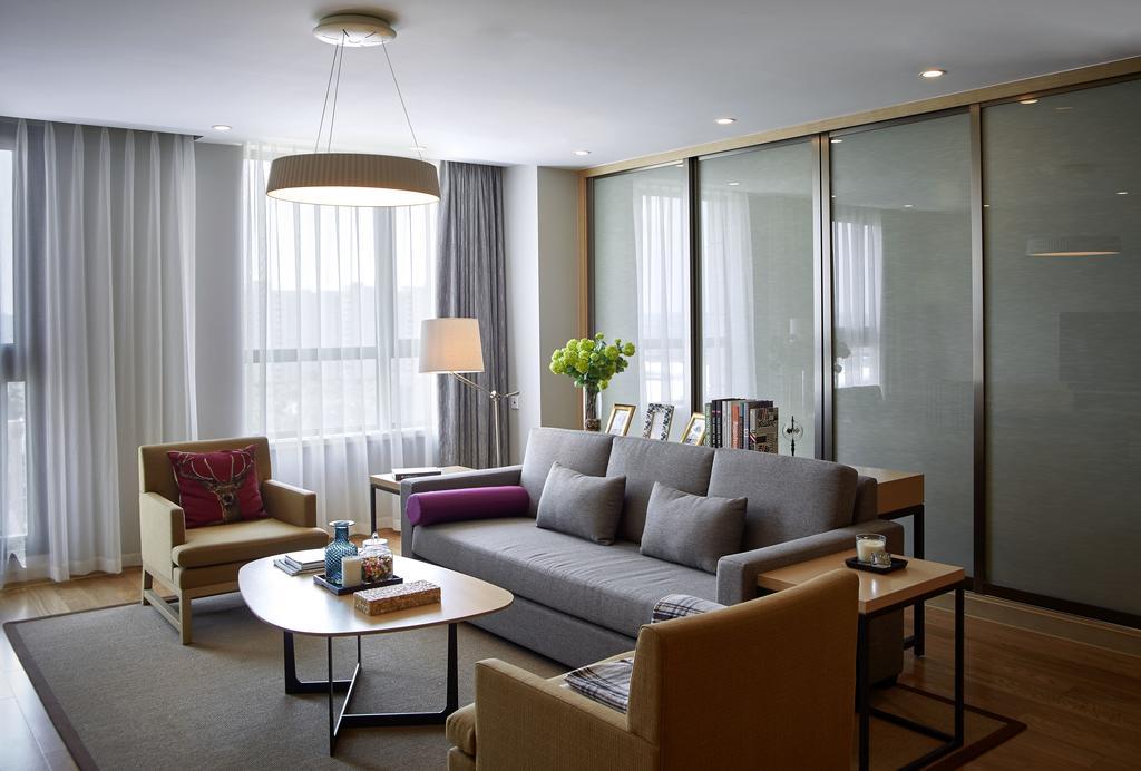 One Sunland Serviced Suites Managed By Lanson Place เซี่ยงไฮ้ ภายนอก รูปภาพ