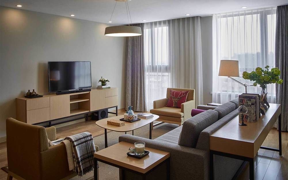 One Sunland Serviced Suites Managed By Lanson Place เซี่ยงไฮ้ ภายนอก รูปภาพ