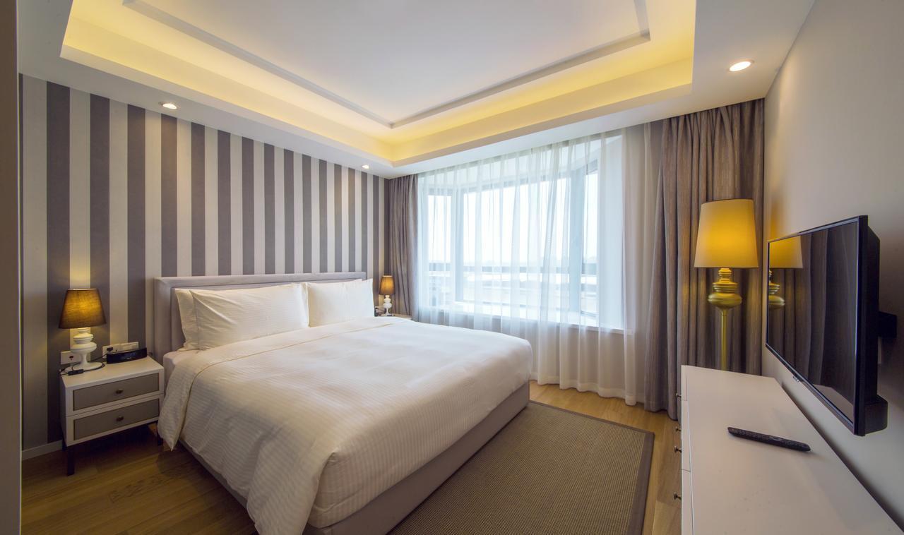 One Sunland Serviced Suites Managed By Lanson Place เซี่ยงไฮ้ ภายนอก รูปภาพ