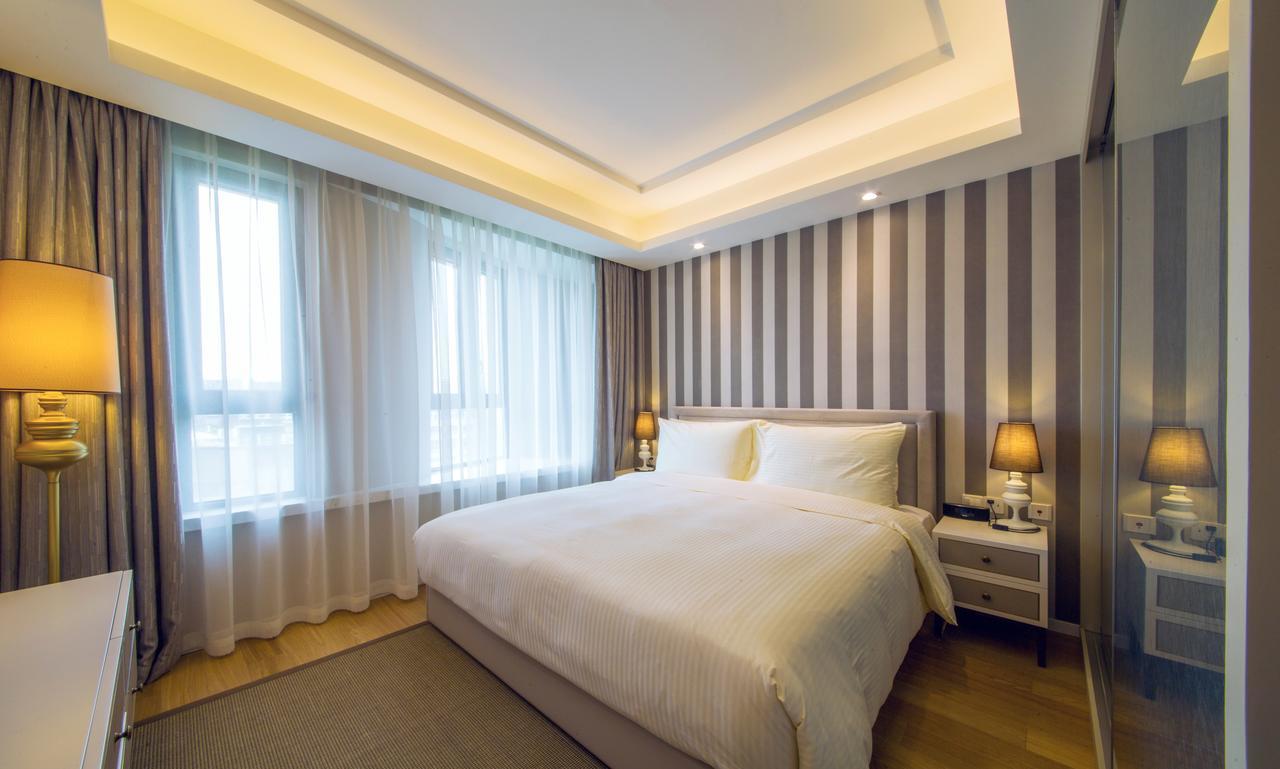 One Sunland Serviced Suites Managed By Lanson Place เซี่ยงไฮ้ ภายนอก รูปภาพ