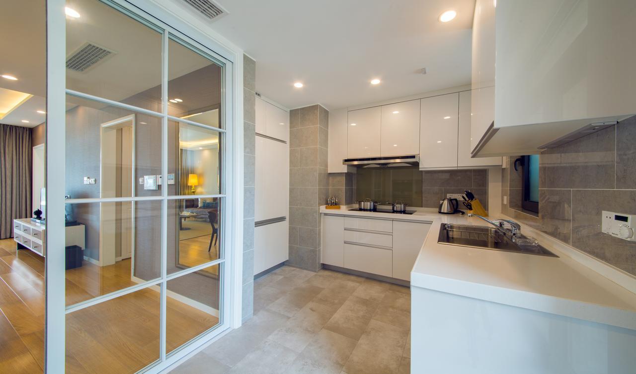 One Sunland Serviced Suites Managed By Lanson Place เซี่ยงไฮ้ ภายนอก รูปภาพ