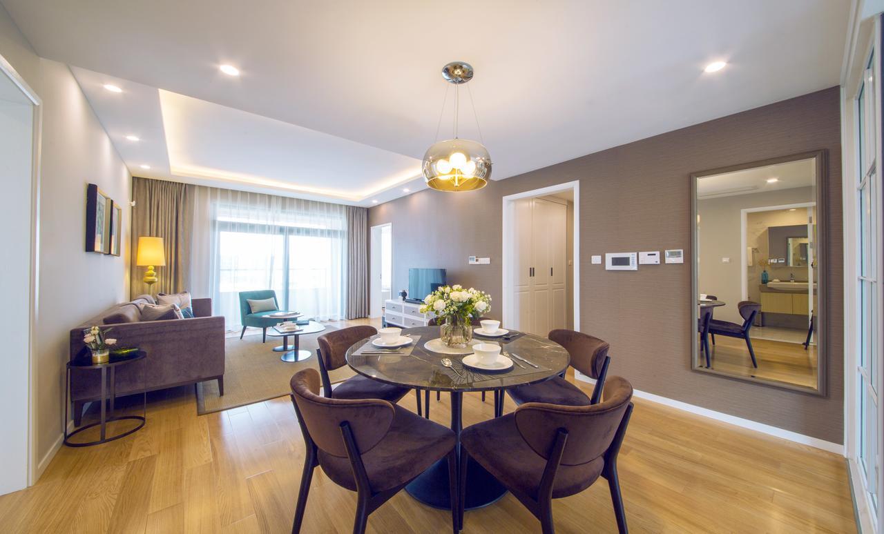 One Sunland Serviced Suites Managed By Lanson Place เซี่ยงไฮ้ ภายนอก รูปภาพ